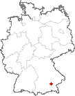 Karte Taufkirchen (Vils)